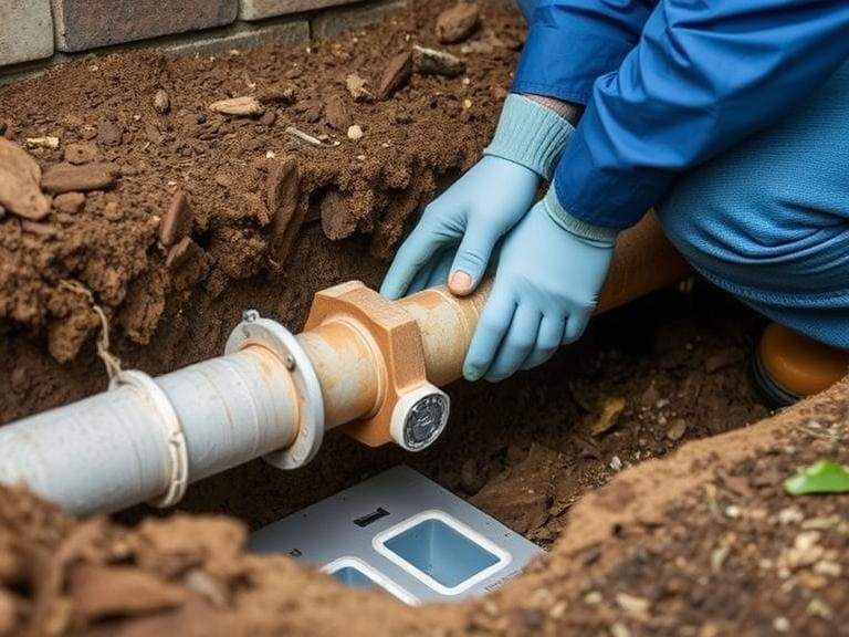 Sewer line repair Sewer line repair