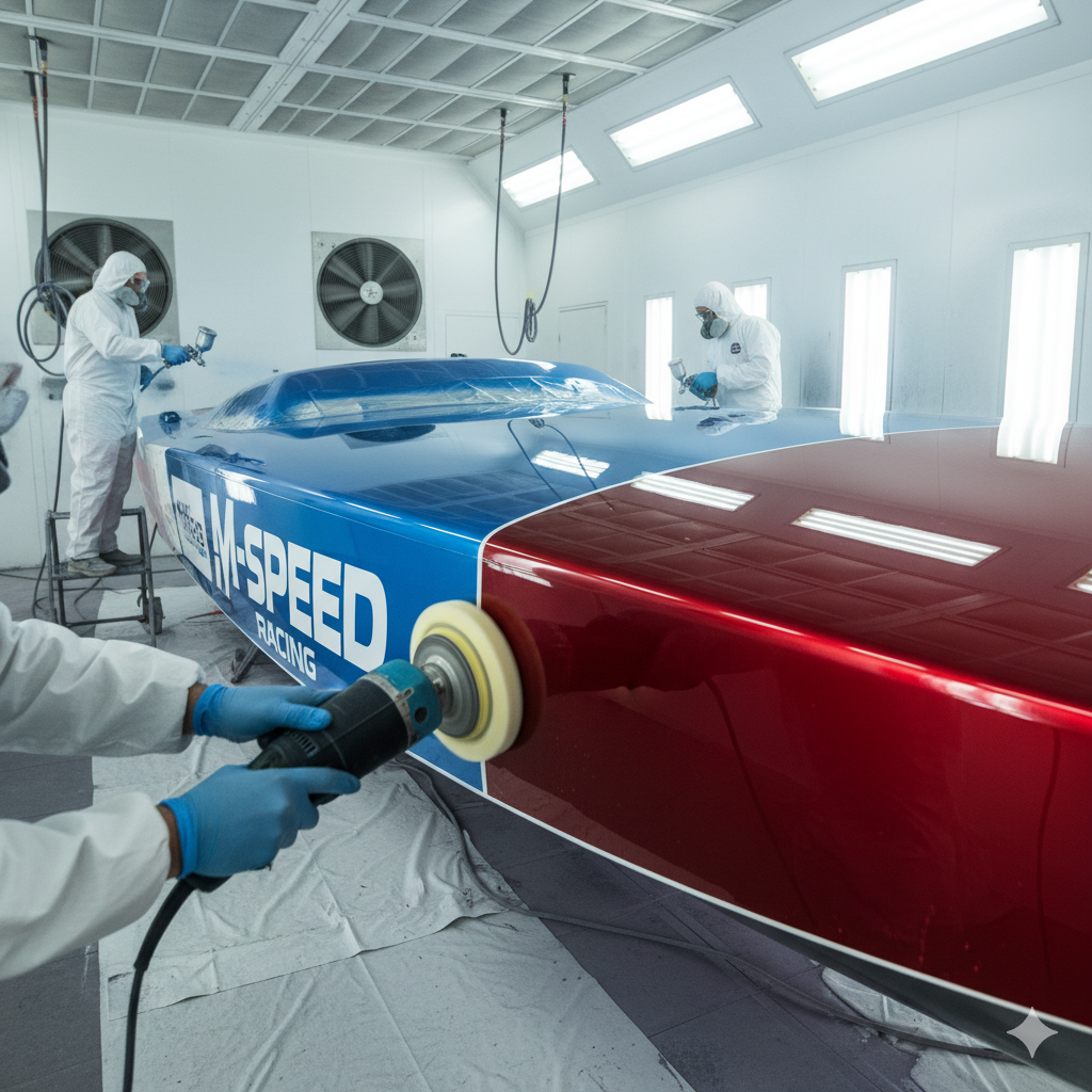 race boat painting melbourne