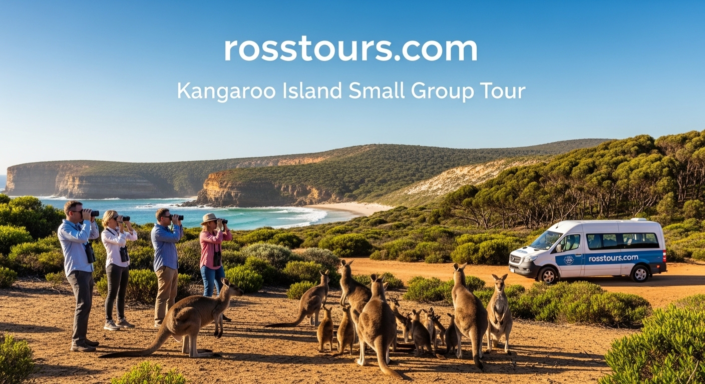 Small group tour exploring wildlife and coastal landscapes on Kangaroo Island, South Australia