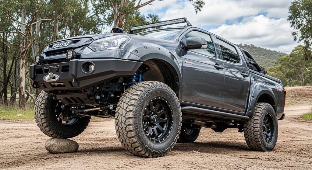 isuzu mux lift kit