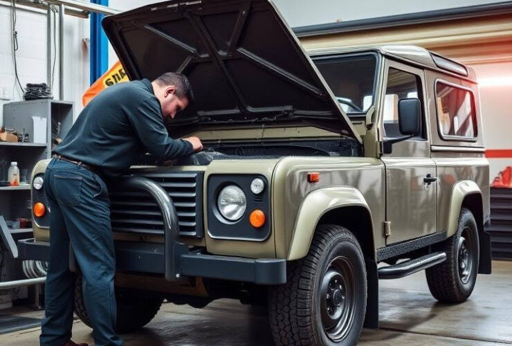 land rover mechanic