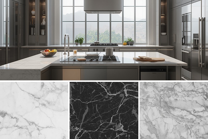 Colour and Style for Your Marble Kitchen Benchtops