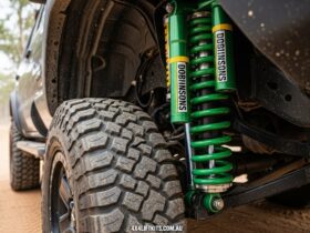 Vehicle fitted with Dobinsons shock absorbers for a smooth and stable driving experience