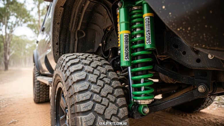 Vehicle fitted with Dobinsons shock absorbers for a smooth and stable driving experience