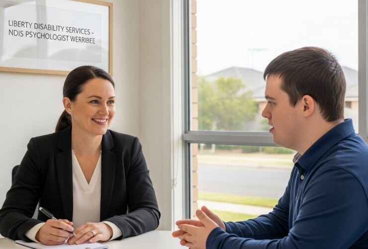NDIS registered psychologist providing mental health support in Werribee clinic setting