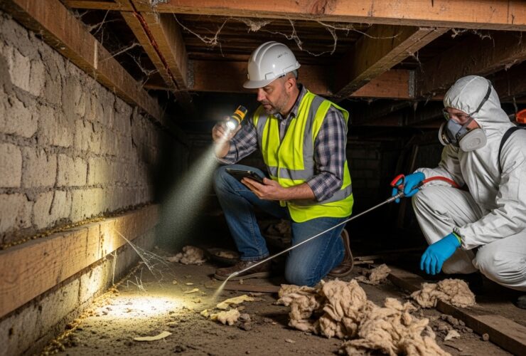 Building and Pest Inspection of residential property before settlement