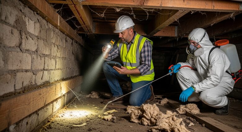 Building and Pest Inspection of residential property before settlement