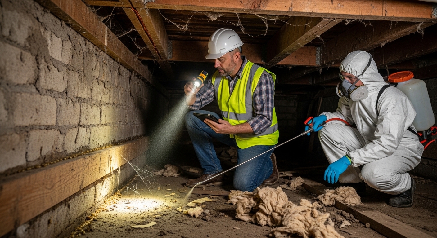 Building and Pest Inspection of residential property before settlement