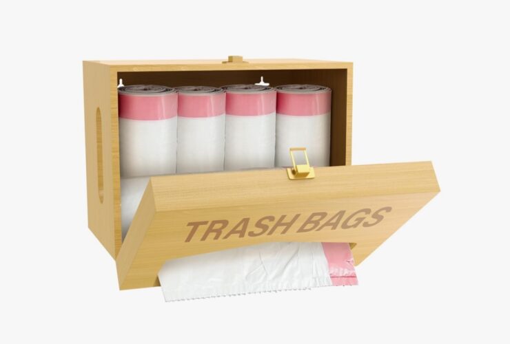 trash bag roll dispenser