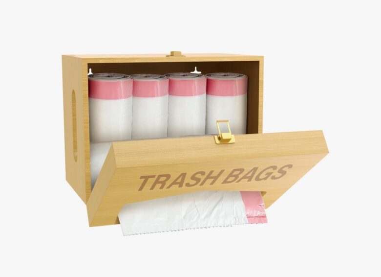 trash bag roll dispenser