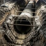 Sewer Cut Back Barwon Water