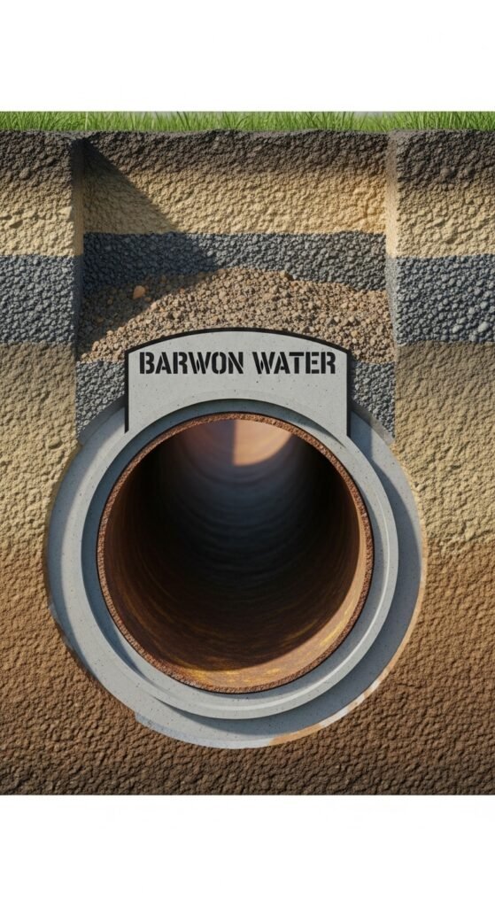 Sewer Cut Back Barwon Water
