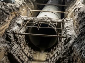 Sewer Cut Back Barwon Water