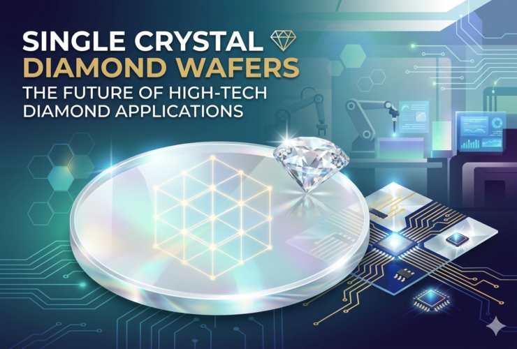 single crystal diamond wafer