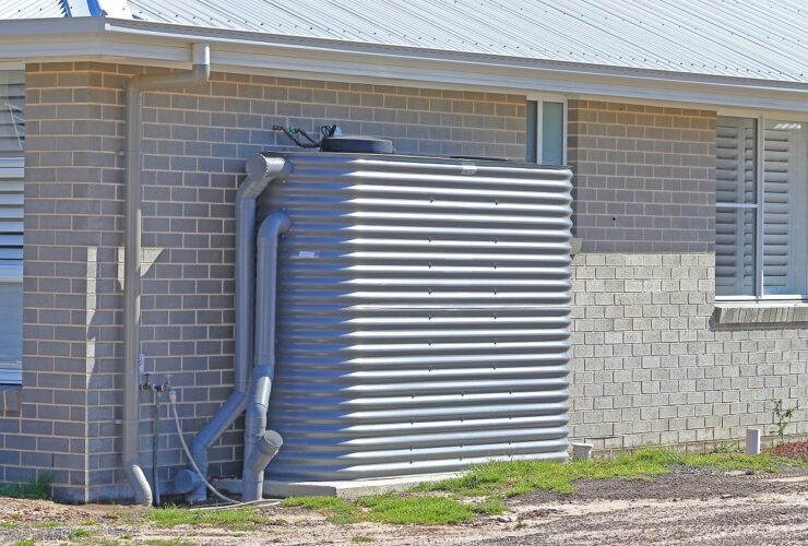 slimline stainless steel water tanks