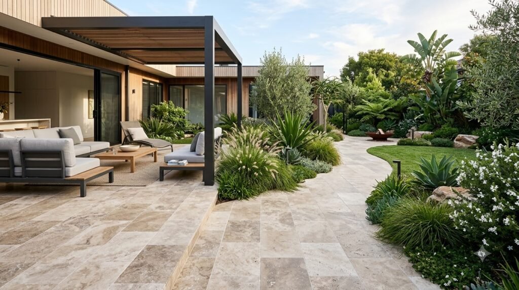 travertine pavers melbourne