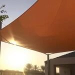 Custom made shade sail