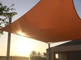 Custom made shade sail
